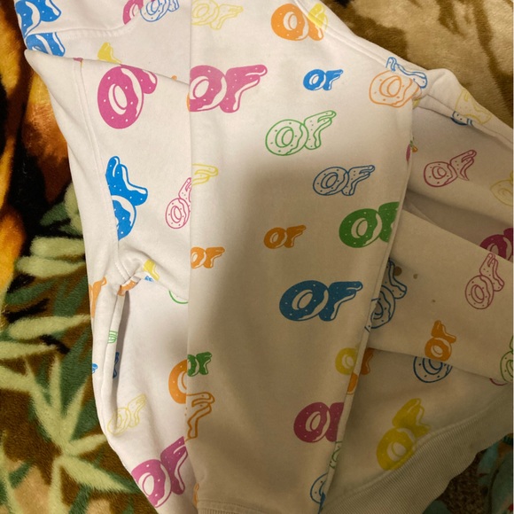 Odd future All over donut print hoodie - Picture 4 of 4